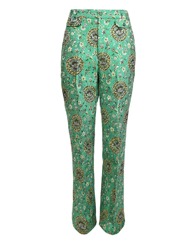 Green Wild at Heart Pants