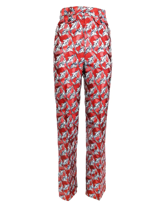 Red Koi Pants