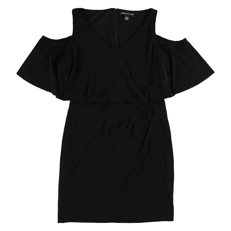 American Living Womens Popover A-Line Dress