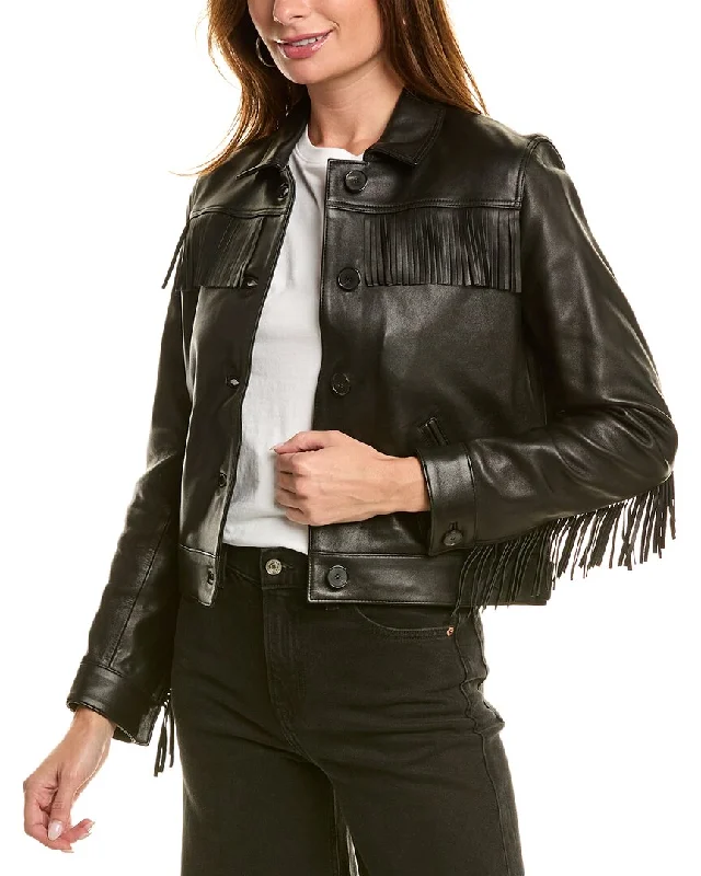 The Kooples Leather Jacket