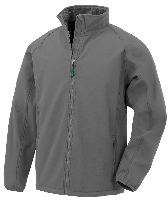 Grey - Recycled 2-layer printable junior softshell