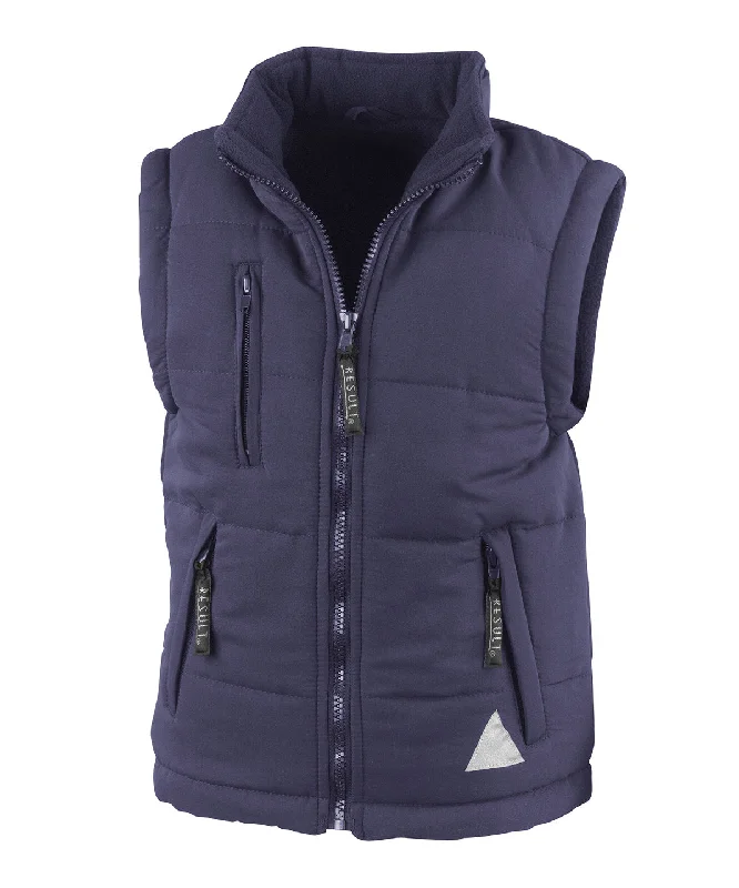 Navy - Junior ultra padded bodywarmer