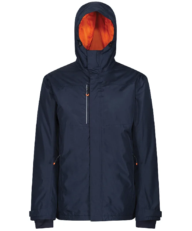 Navy/Magma - Thermogen powercell 5000 insulated heated jacket