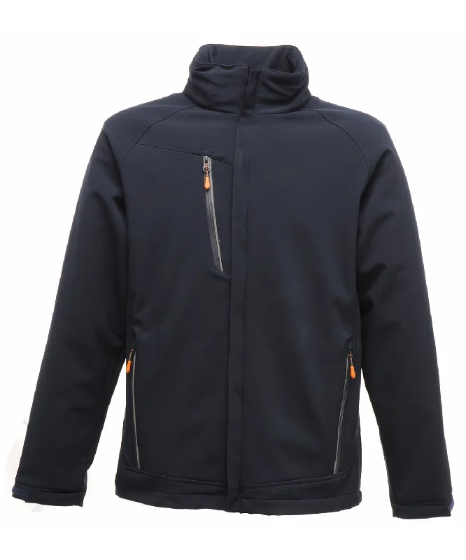 Navy - Apex waterproof and breathable softshell