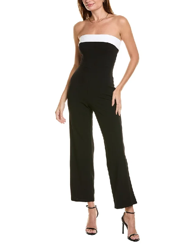 Bebe Strapless Cuff Jumpsuit